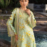 ELAF Signature Embroidered Lawn Unstitched 3Pc Suit ESL-06B MAJESTIC NOVA