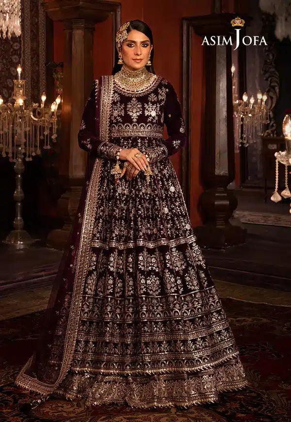 Asim Jofa | Makhmal Wedding Velvet 23 | AJMM-11 - Rang-e-Khaas