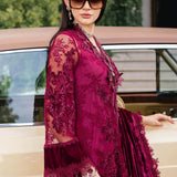 3 Piece Embroidered Chantilly Suit - Rang-e-Khaas