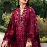 3 Piece Embroidered Chantilly Suit - Rang-e-Khaas