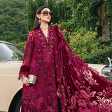 3 Piece Embroidered Chantilly Suit - Rang-e-Khaas