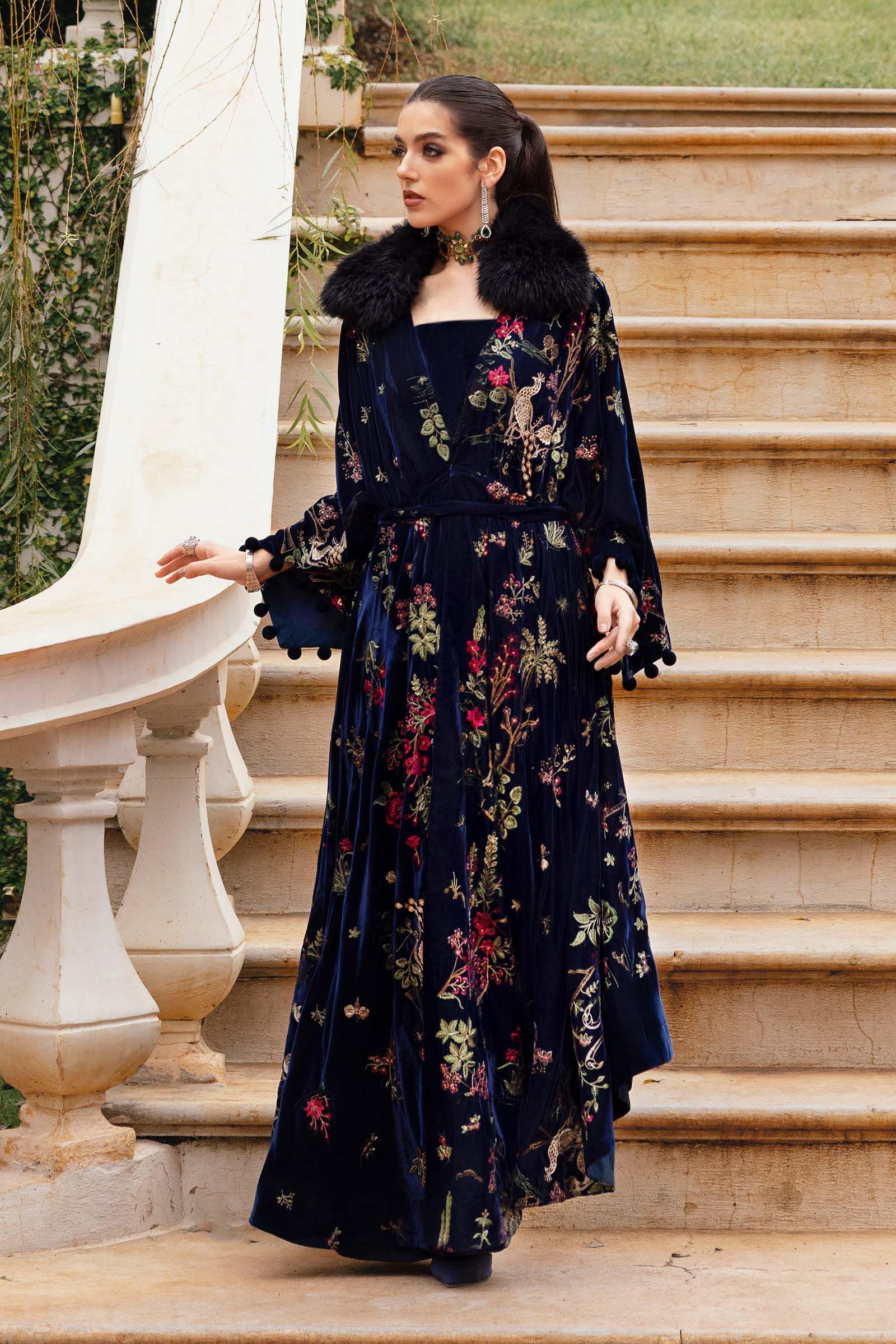 3 Piece Unstitched Embroidered Twill Linen Suit - Rang-e-Khaas