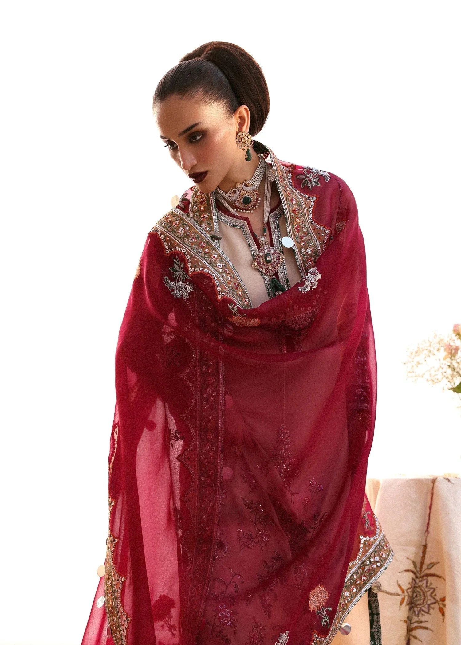Hussain Rehar | Luxury Pret AW 25 | Florielle - Rang-e-Khaas
