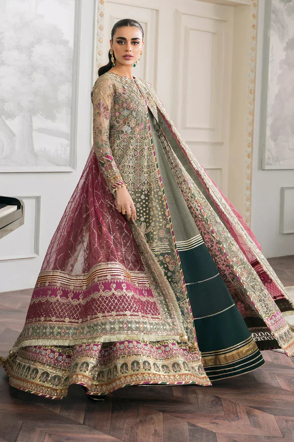 Baroque | Chantelle Embroidered Collection 2024 | CH12-02 - Rang-e-Khaas