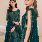 Iznik | Chinnon Chiffon | CC-47 Embroidered Chiffon