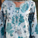 Alizeh | Sheen Lawn Prints 24 | BLUET
