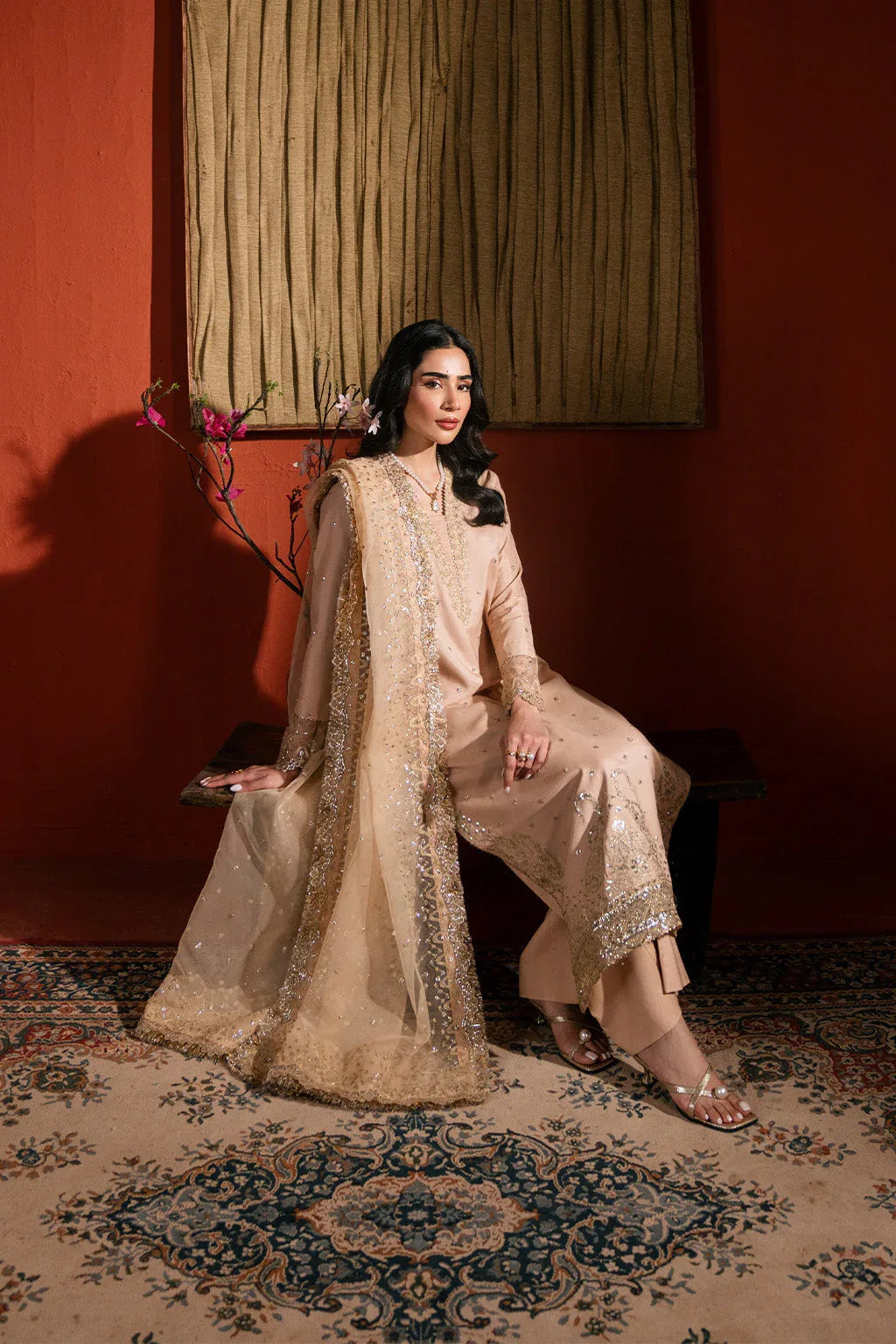 Neeshay | Raw Silk | RTW-RS-06 - Rang-e-Khaas