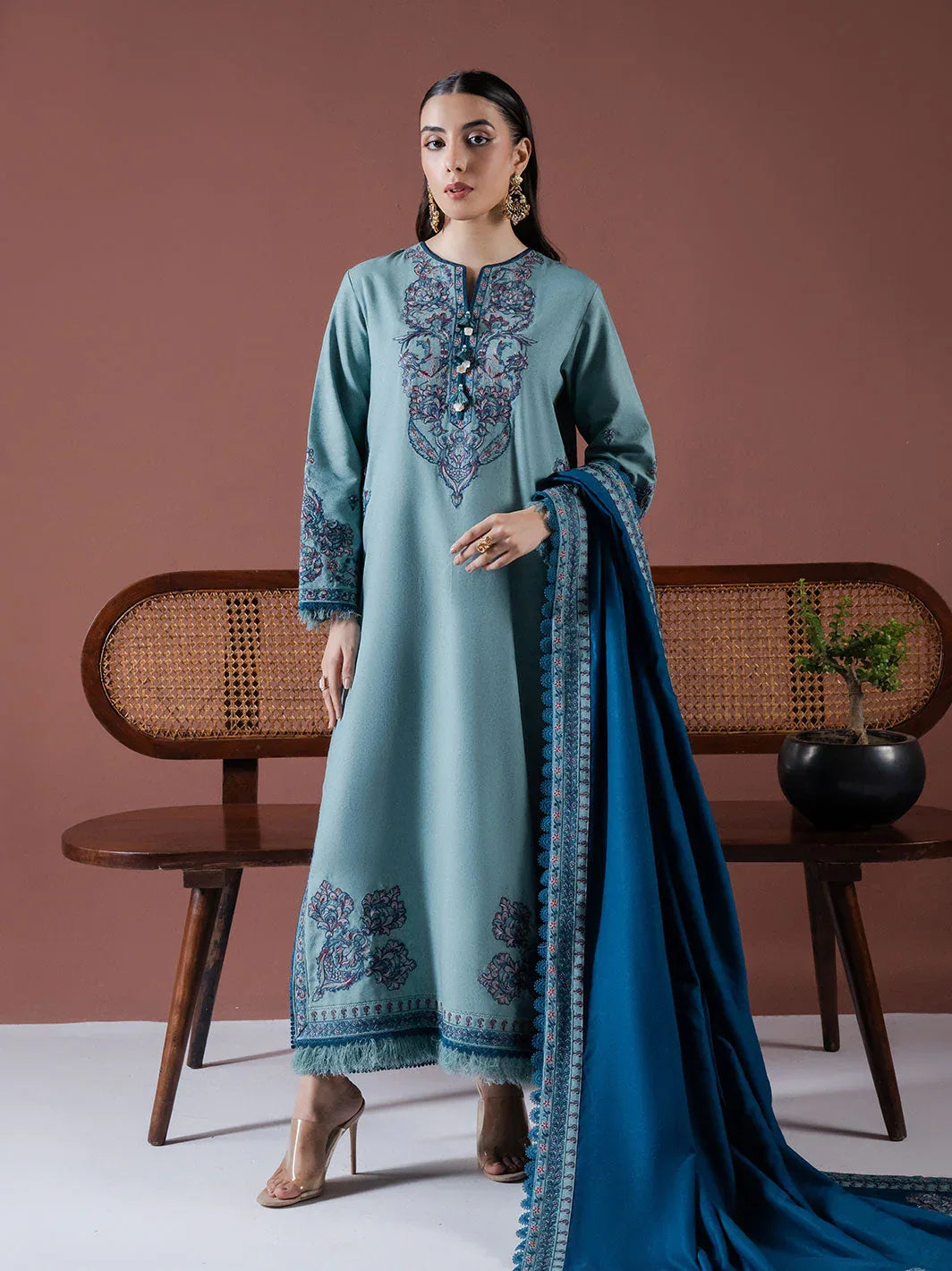 Faiza Faisal | Winter Edit 2024 | ERSA - Rang-e-Khaas