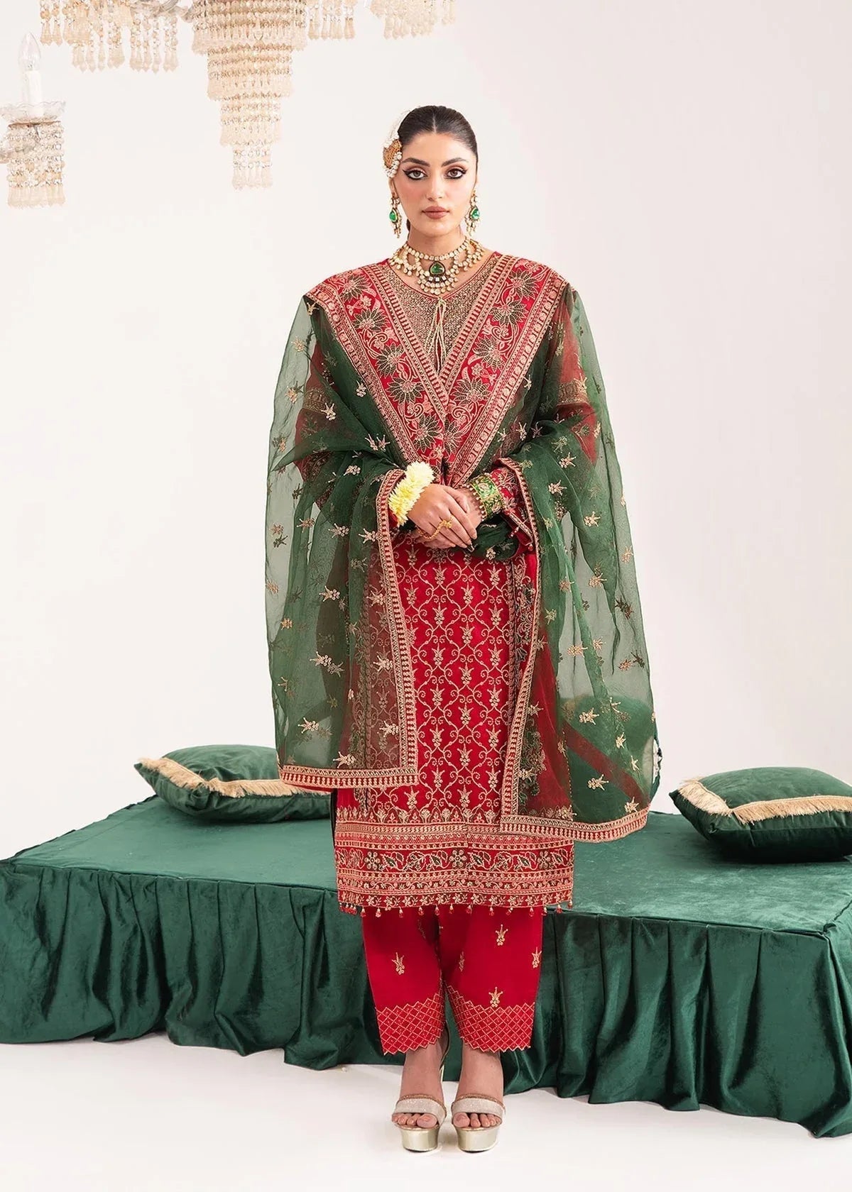 Dastoor | Sajni Luxury Eid Collection 24 | Dur-e-Shahwar - Rang-e-Khaas