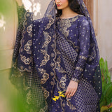 Iznik | Bandhani | UE-325 Embroidered Chiffon