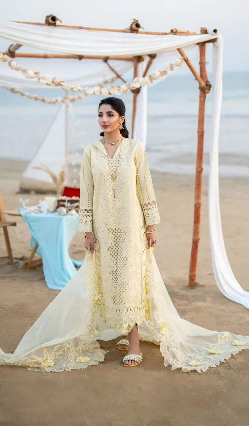 Aabyaan | Saagar Luxury Lawn 25 | SOFINA (AS-07) - Rang-e-Khaas