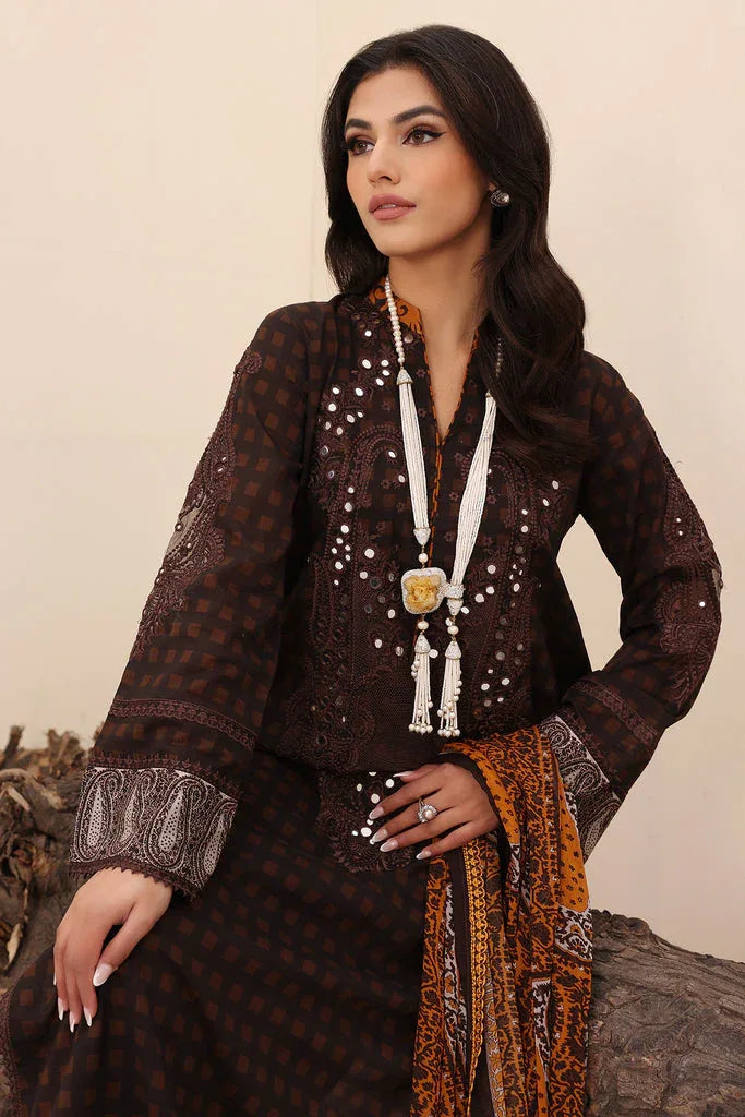 Charizma | Naranji Embroidered Lawn 24 | CN4-004 - Rang-e-Khaas