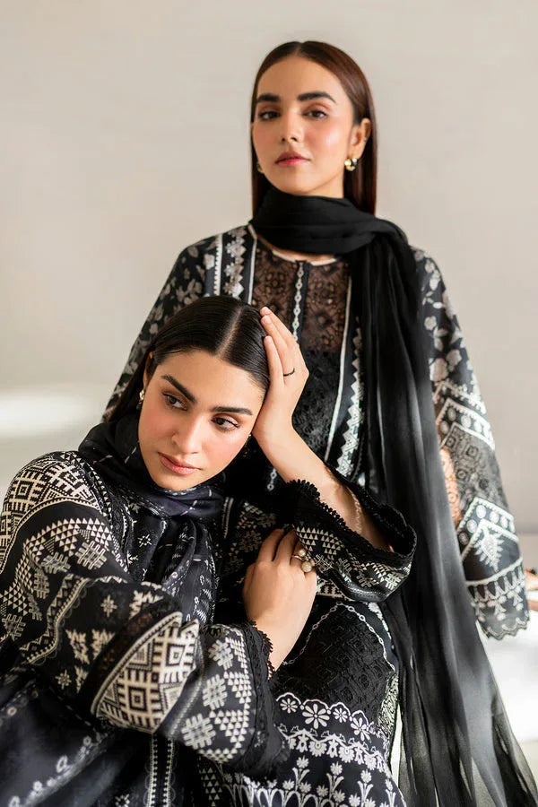 Baroque | Luxury Pret 24 | LAWN UF-672 - Rang-e-Khaas