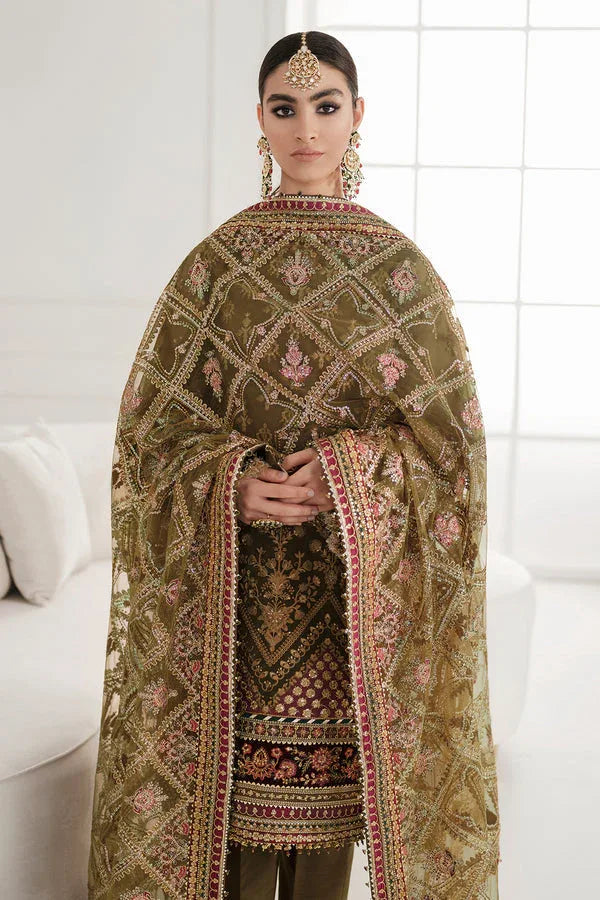 Baroque | Luxury Collection | EMBROIDERED CHIFFON CH10-06 - Rang-e-Khaas