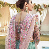 Gulaal | Wedding Formals | Joli Embroidered Net 3-Piece Suit WS-03