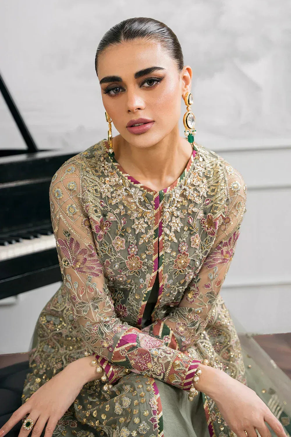 Baroque | Chantelle Embroidered Collection 2024 | CH12-02 - Rang-e-Khaas