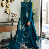Fahad Hussayn | Lawn Banger | Midnight Teal