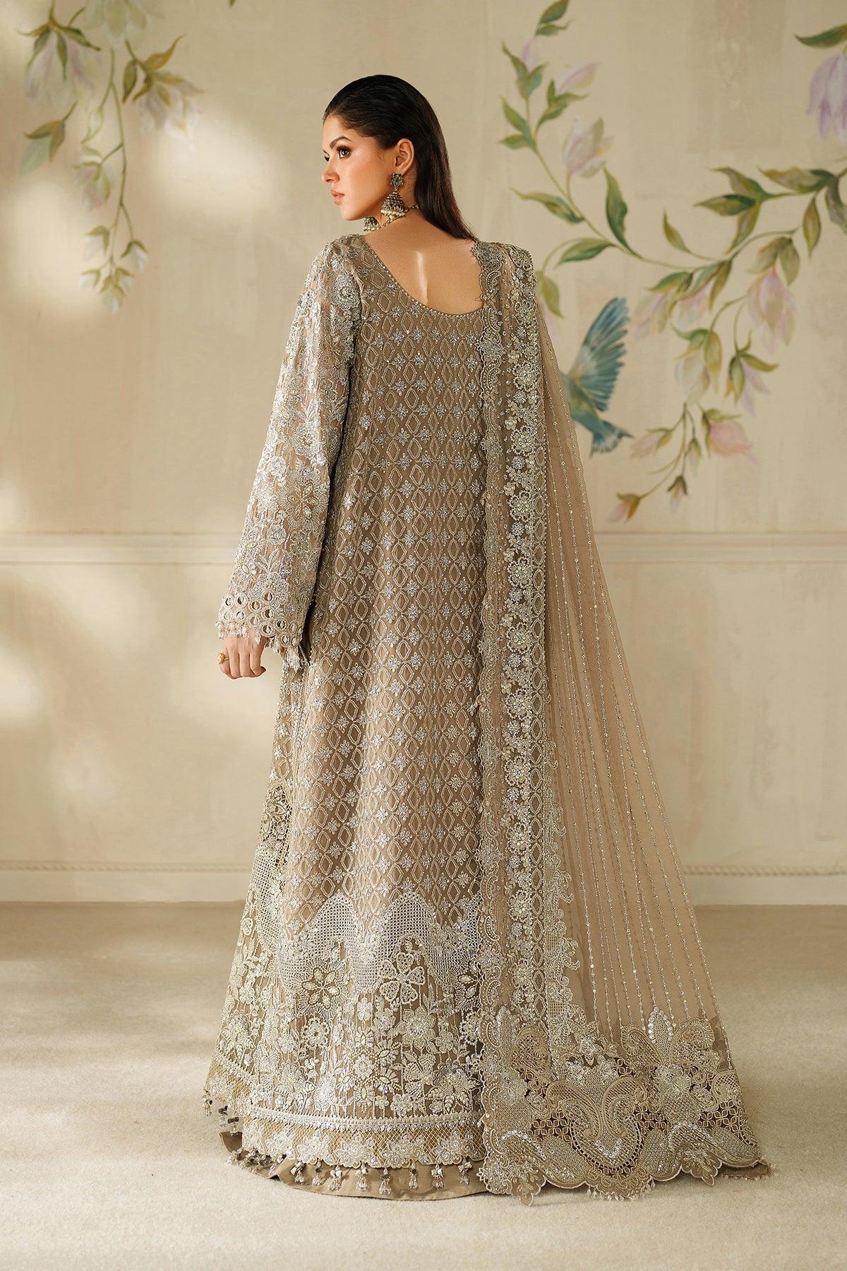 EMBROIDERED CHIFFON CH14-08 STITCHED
