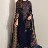 JAZMIN__Embroidered Velvet Formal VF-2005