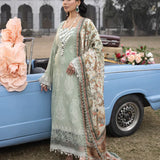 Faiza Faisal | Maya Luxury Lawn | Elena