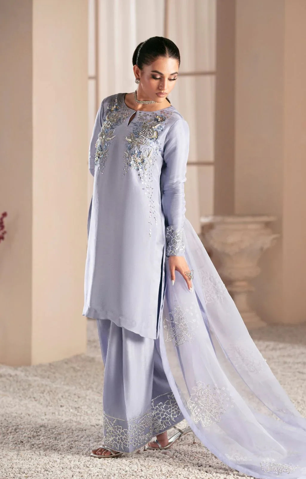 Ajr Couture | Symphony Luxe Festive 25 | Crimson - Rang-e-Khaas