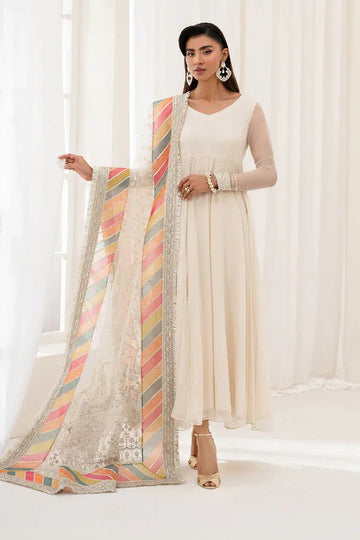 Baroque | Luxury Pret 25 | EMBROIDERED CHIFFON PR-1098 - Rang-e-Khaas