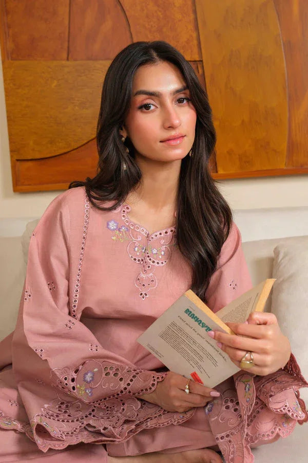 Noor by Saadia Asad | Noor Pret 25 | D6 - Pink Whispers - Rang-e-Khaas