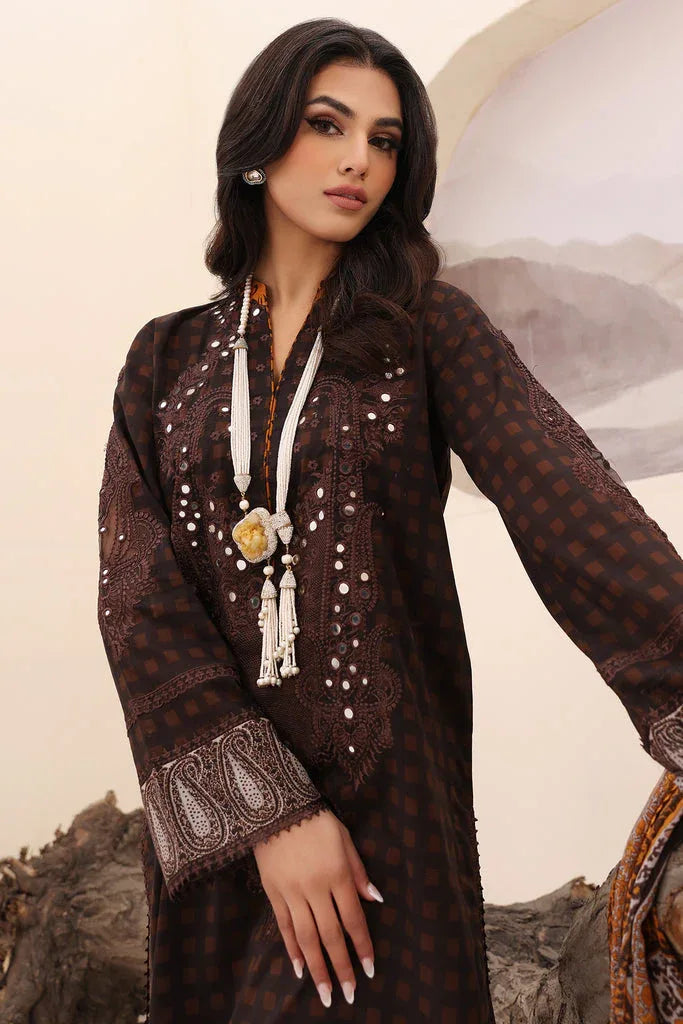 Charizma | Naranji Embroidered Lawn 24 | CN4-004 - Rang-e-Khaas