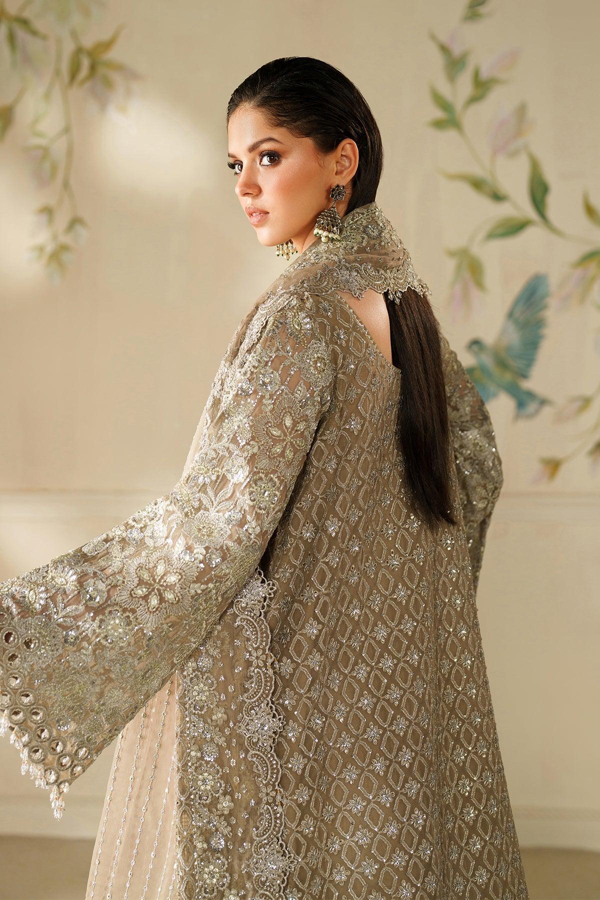 EMBROIDERED CHIFFON CH14-08 STITCHED
