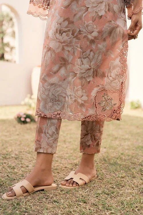 Baroque | Luxury Pret 24 | LAWN UF-593 - Rang-e-Khaas