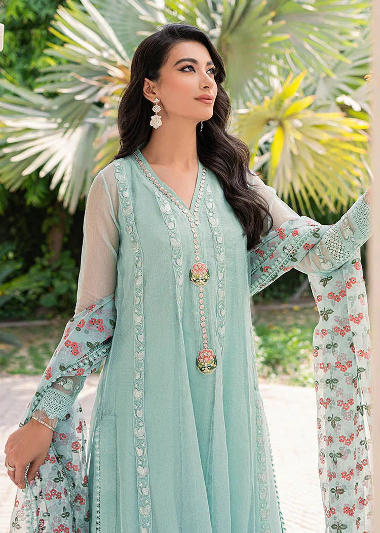 Saira Shakira | Luxury Pret | Tiffany Blue - Rang-e-Khaas