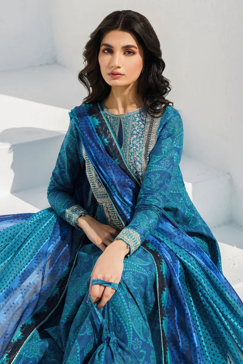 Jazmin | Summer Lawn 25 | USE-9017 - Rang-e-Khaas