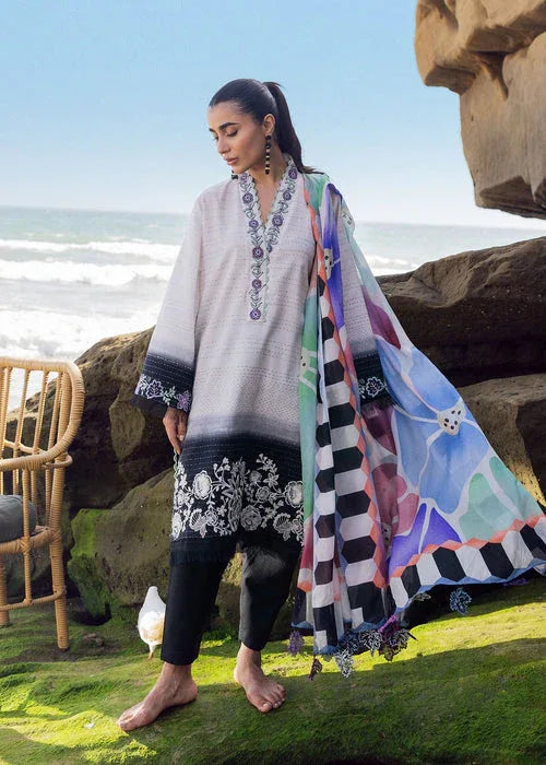 Sadaf Fawad Khan | Siraa Lawn 25 | Kantha Rose - Rang-e-Khaas