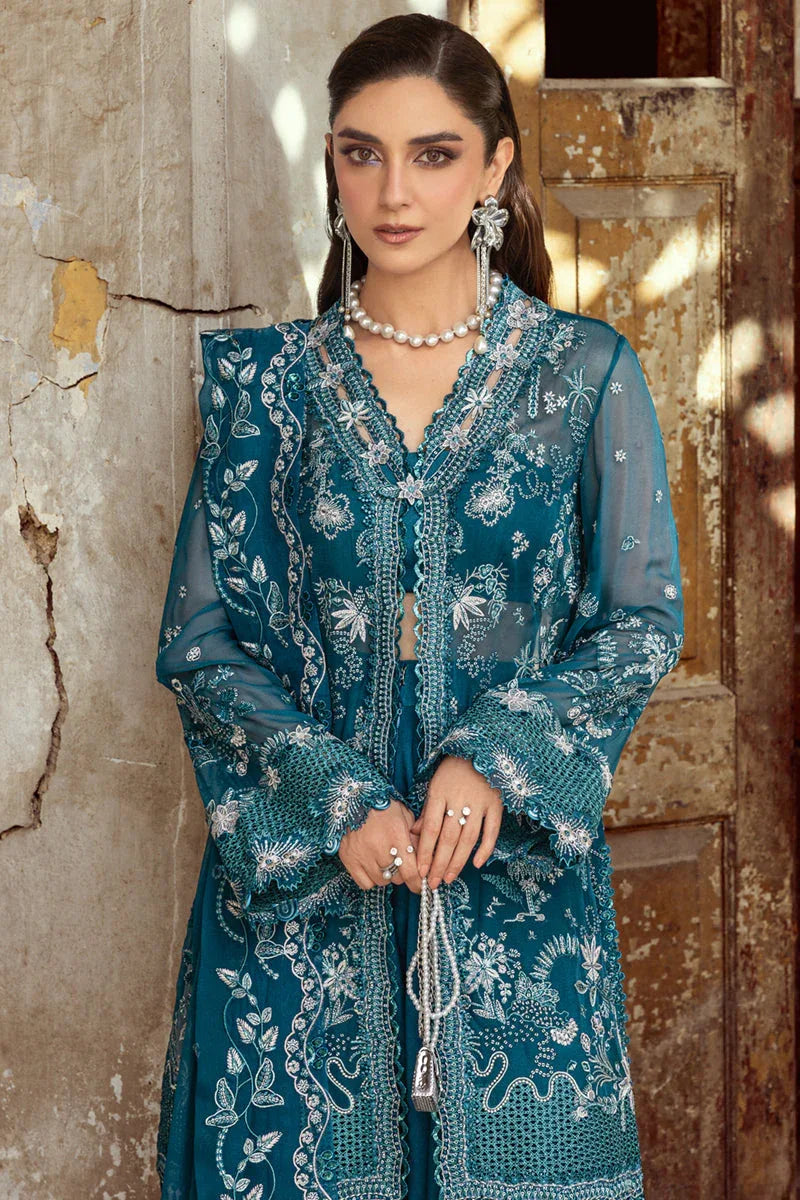 Qalamkar | Chiffon Edit | WC-04 NESSA - Rang-e-Khaas