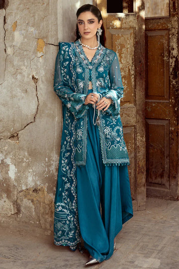 Qalamkar | Chiffon Edit | WC-04 NESSA - Rang-e-Khaas