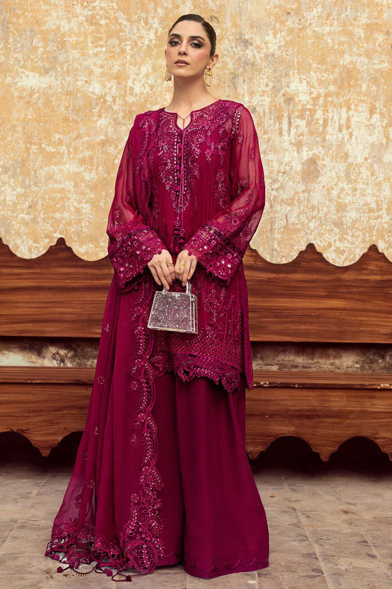 Qalamkar | Chiffon Edit | WC-02 SIOFE - Rang-e-Khaas