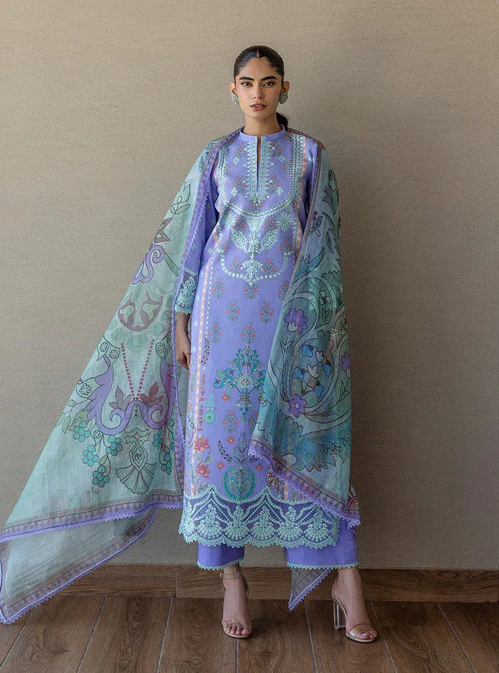 Zainab Chottani | Tahra Lawn 25 | Lina - Rang-e-Khaas
