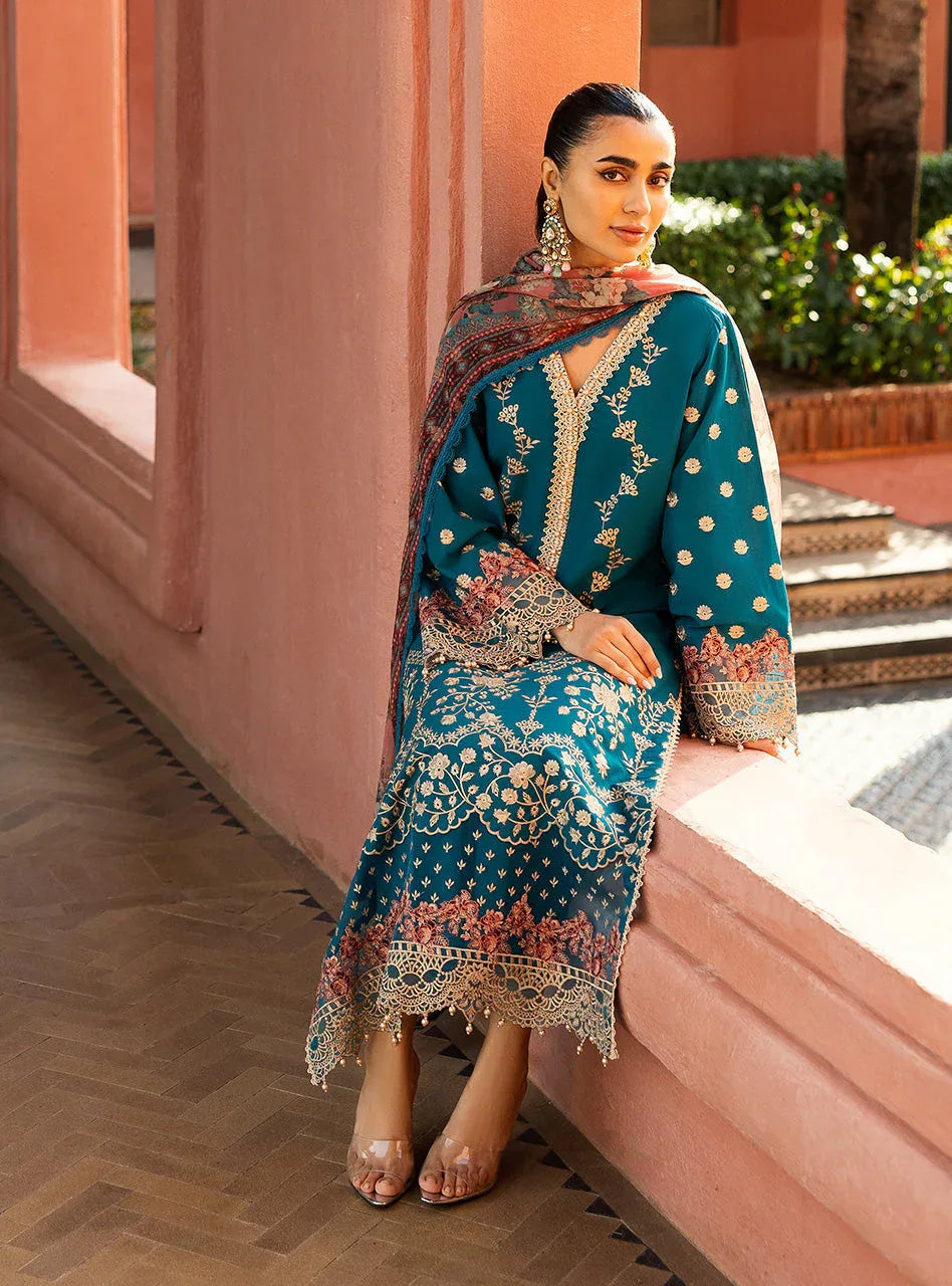Zainab Chottani | Chikankari 25 | Izrah - 2A - Rang-e-Khaas