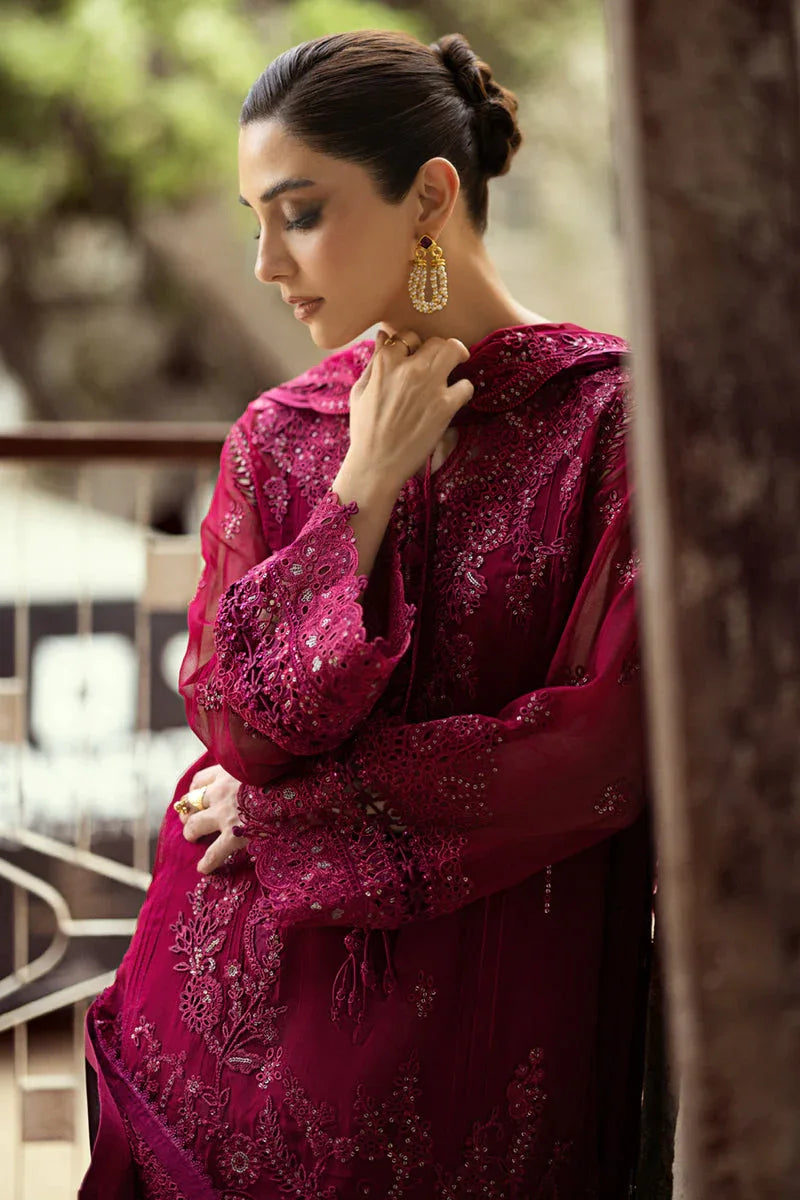 Qalamkar | Chiffon Edit | WC-02 SIOFE - Rang-e-Khaas