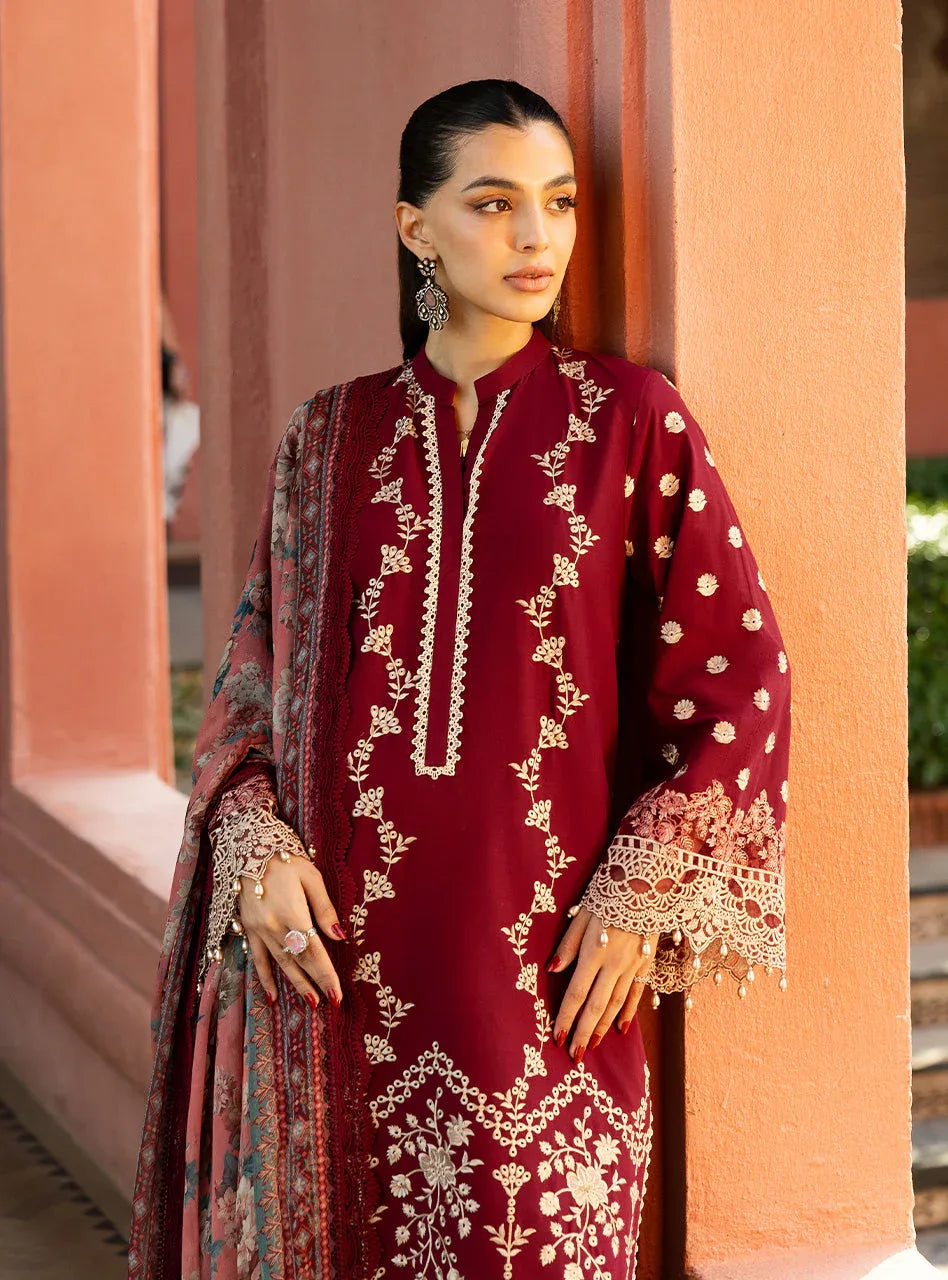 Zainab Chottani | Chikankari 25 | Izrah - 2B - Rang-e-Khaas