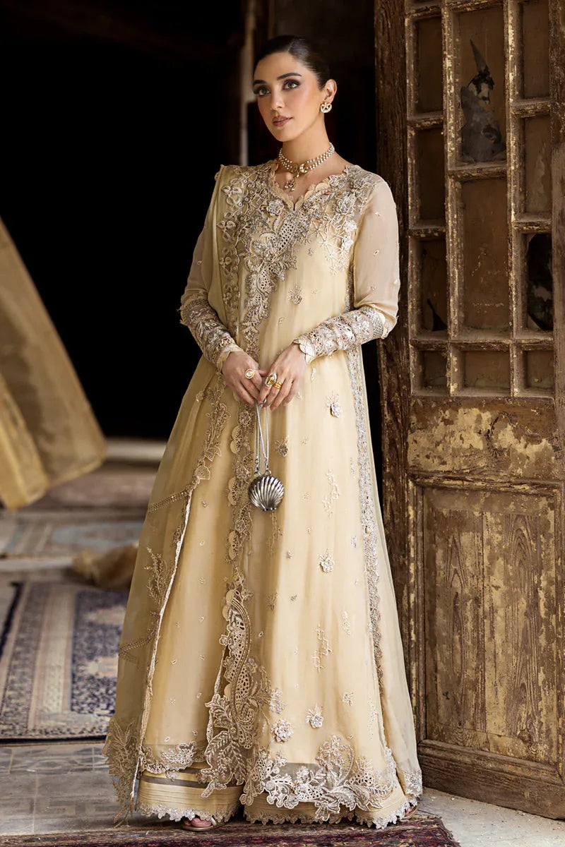 Qalamkar | Chiffon Edit | WC-07 HEELA - Rang-e-Khaas