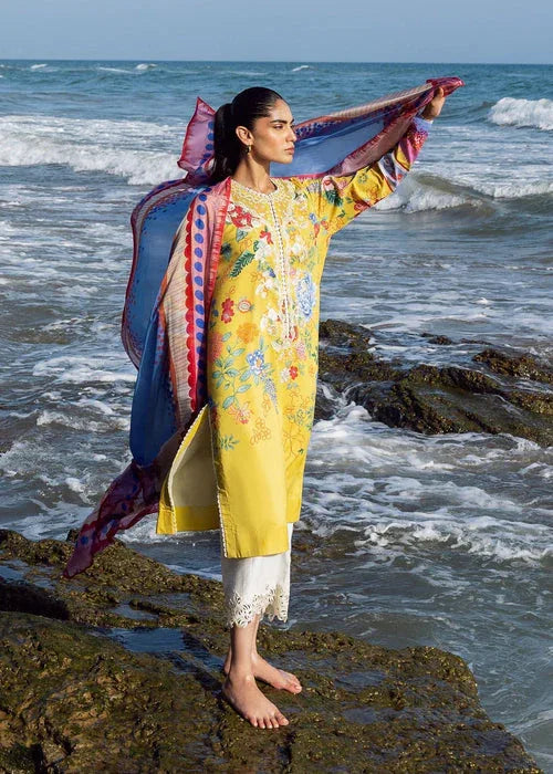 Sadaf Fawad Khan | Siraa Lawn 25 | Sea Flora - Rang-e-Khaas