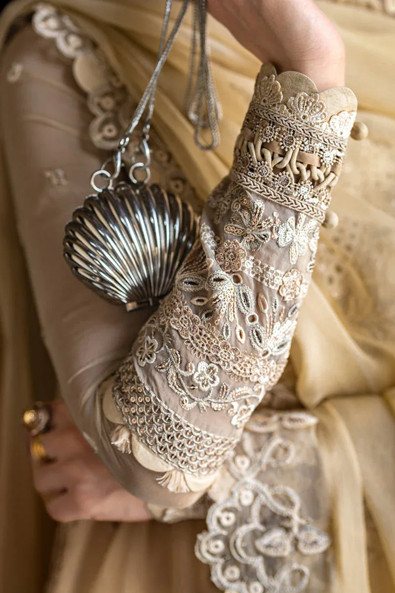 Qalamkar | Chiffon Edit | WC-07 HEELA - Rang-e-Khaas