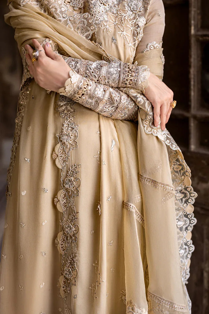Qalamkar | Chiffon Edit | WC-07 HEELA - Rang-e-Khaas