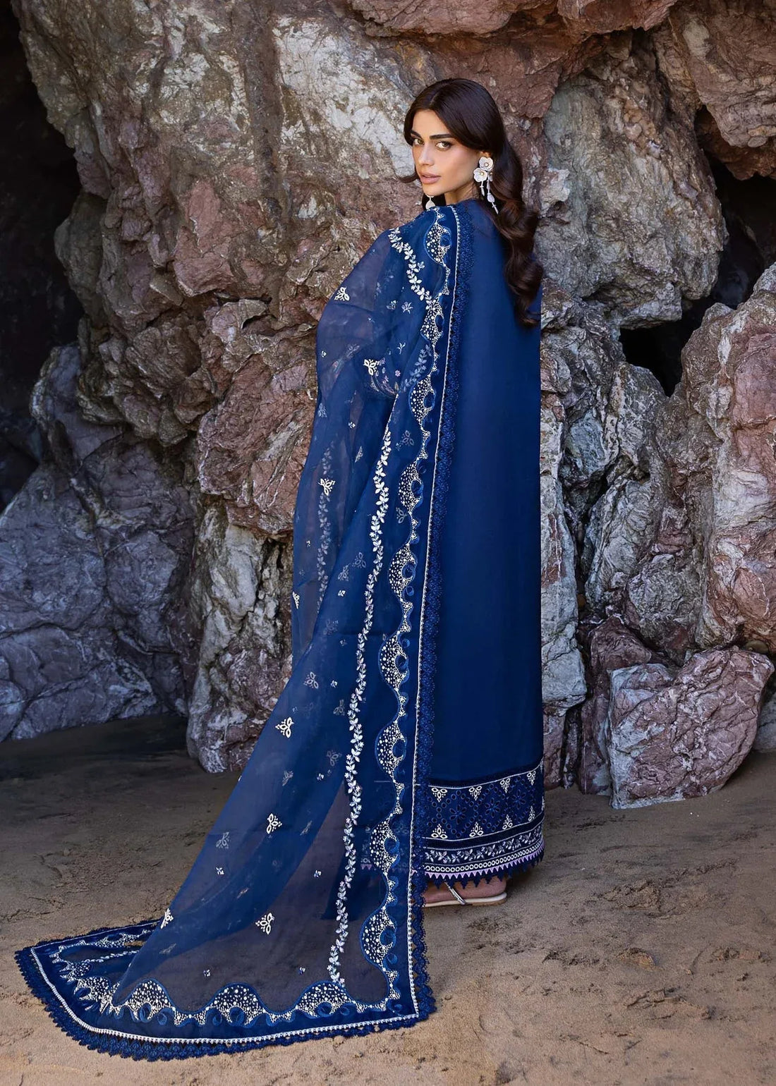 Akbar Aslam | Mare Lawn Edit 25 | Eilara - Rang-e-Khaas