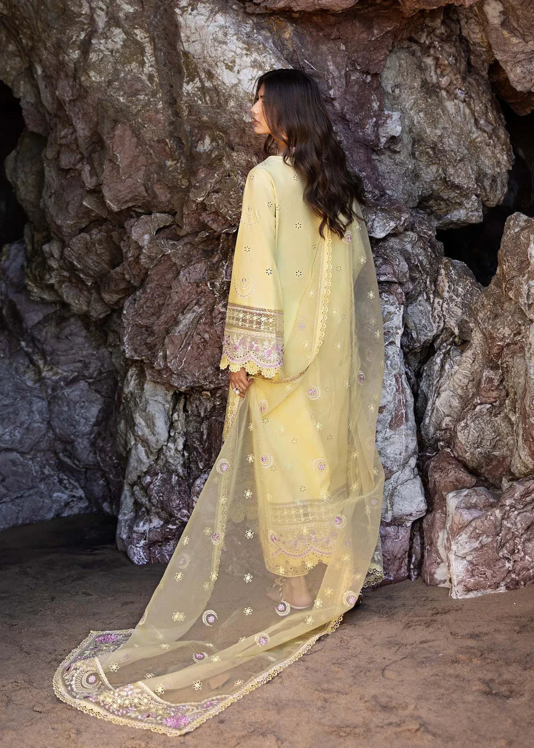 Akbar Aslam | Mare Lawn Edit 25 | Solara - Rang-e-Khaas