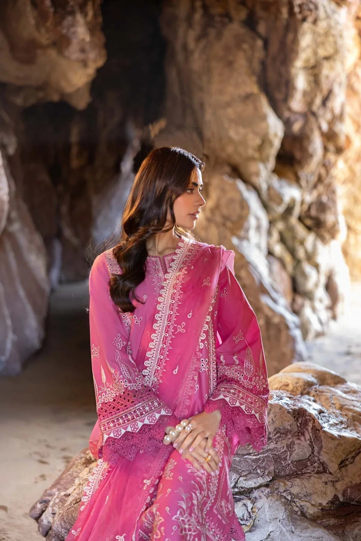 Akbar Aslam | Mare Lawn Edit 25 | Mireia - Rang-e-Khaas