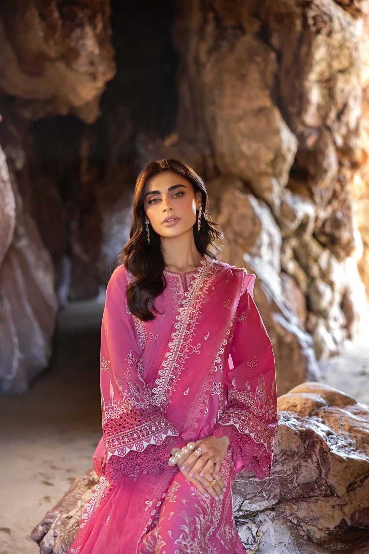 Akbar Aslam | Mare Lawn Edit 25 | Mireia - Rang-e-Khaas