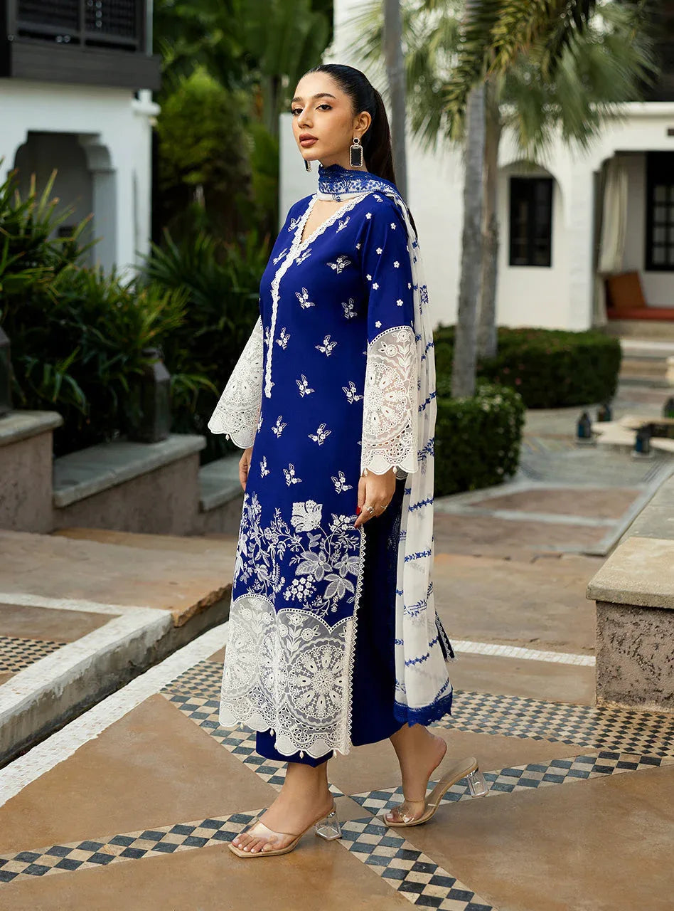 Zainab Chottani | Chikankari 25 | Sia - 11B - Rang-e-Khaas