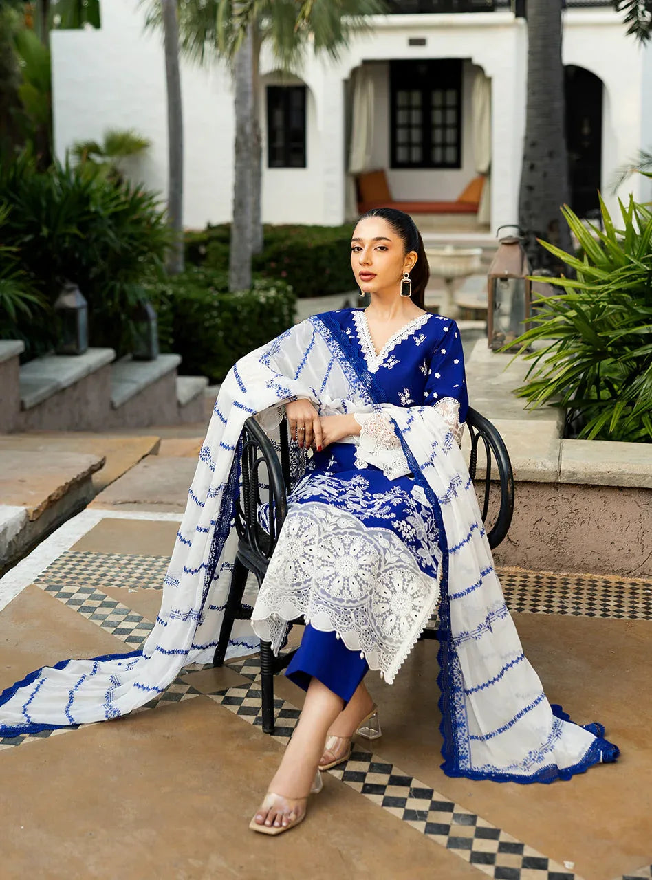 Zainab Chottani | Chikankari 25 | Sia - 11B - Rang-e-Khaas